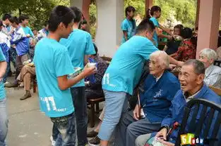 2015年高中生重阳节敬老图片