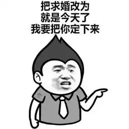 求婚表情包大全