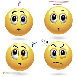 疑惑的表情图