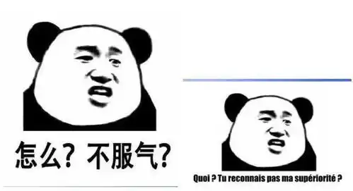 聊天尬住不如回复一个法语表情包