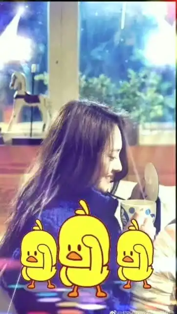 郑爽被吐槽像小黄鸭,现场卖萌做出表情包