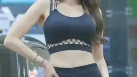 韩国美女车模系列8,性感大长腿