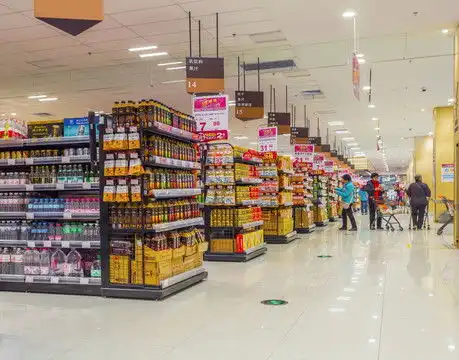 超市调味品陈列
