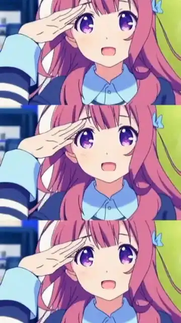 就是这个少女,每个动作都是表情包