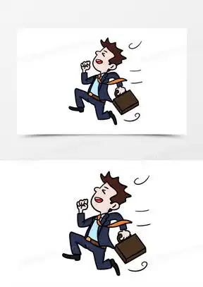 明天开始上班啦图片卡通可爱下载熊猫办公