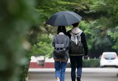 情侣小树林长椅上激情互动被拍,其他同学打卡,长椅却被火速撤走
