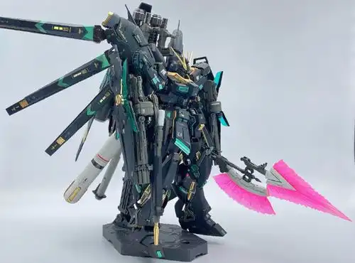 模玩控独角兽高达二号机样式,海牛高达模型改造