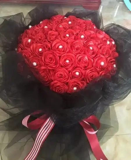分享图片一漂亮的情人节花束