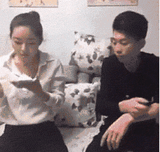 搞笑gif段子大哥,你是国家队的吧,这技术杠杠的啊