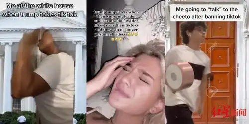 做表情包发短视频美国tiktok用户展开拯救行动