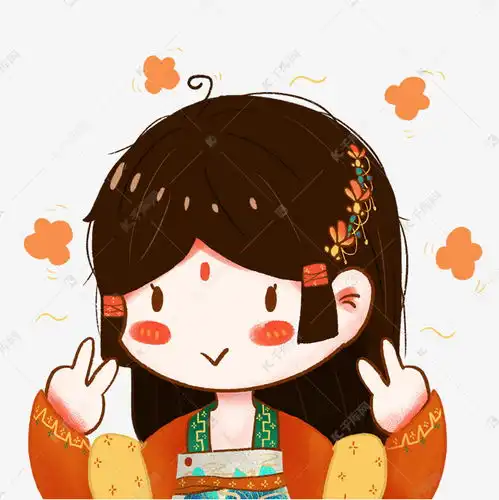 古风卡通人物表情包可爱萌素材图片免费下载千库网