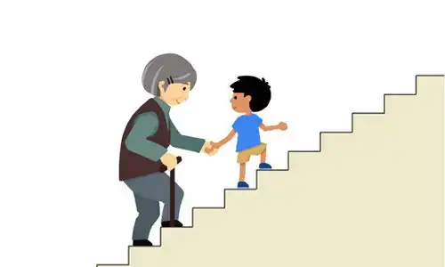 对长辈关爱作文300字