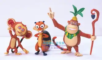 跟吉吉国王一起那个小猴子图片