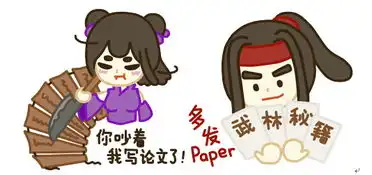 90后硕士毕业生手绘表情包演绎研究生生活