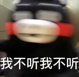 我不听我不听表情包高清无水印版