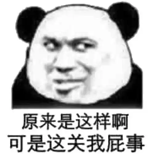 熊猫头表情包i瞅你那熊样