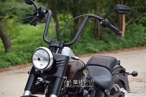 二手摩托哈雷肥仔哈雷肥仔fatboyabs版双缸太子巡航车摩托巴巴