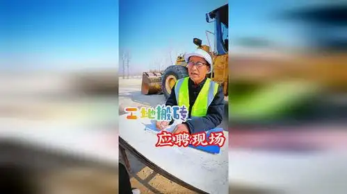 搞笑视频段子工地搬砖应聘现场