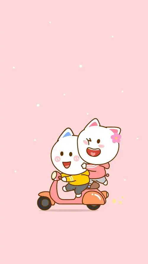 桃小仙,头像壁纸,手机壁纸,卡通动漫,可爱情侣,表情包7桃小仙手机壁纸