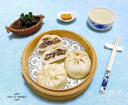 香菇鲜肉包