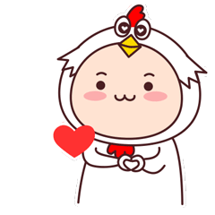 小鸡表情包gif