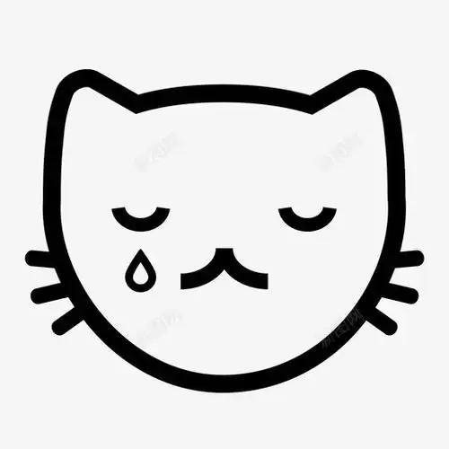 哭泣的小猫猫表情符号图标标志ui图标设计图片免费下载页面网页平面电商创意素材哭泣图标