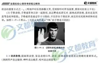 2016全国名校心理学考研笔记精华表情