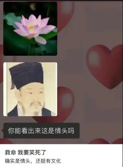 爆笑段子文化人的情侣头像