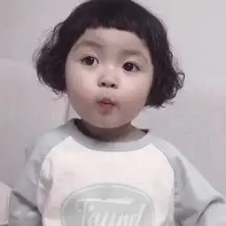 头像女可爱萌小孩搞怪逗比小孩图片头像