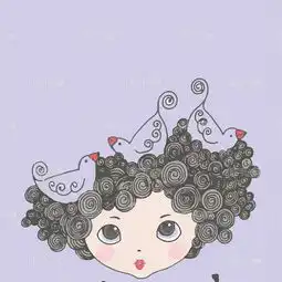 卡通人物头像插画艺术字图案印花矢量儿童画设计图案原创动漫风ai图片素材下载图芽创意