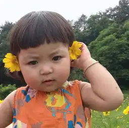 这可爱的小女孩是谁啊最近发现很多她的表情包