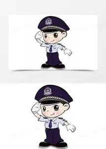 卡通警察png图片素材免费下载png格式熊猫办公