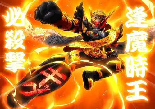 假面骑士时王大佬绘制骑士娘逢魔时王霸气十足,月读造型相当可爱