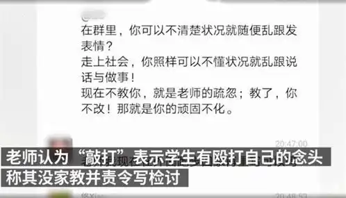 广东一学生微信群里发敲打表情被批,老师你是想打我吗