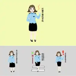 女交警表情包合集插画图片素材其他格式下载卡通手绘边框大全