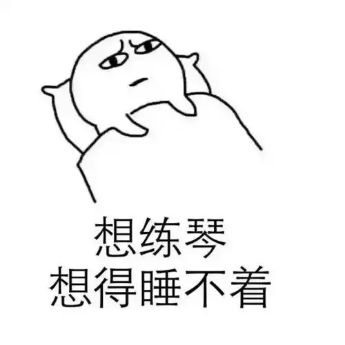 钢琴表情包,学琴的人才能看懂