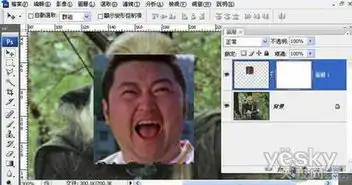 photoshop移花接木合成恶搞人脸拼接做法