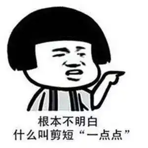 换个发型只不过是换个丑法,剪短的含义理发师真的懂吗