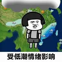 天气预报蘑菇点点表情包微信头像图片大全