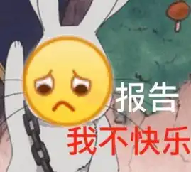 报告我不快乐表情包大全